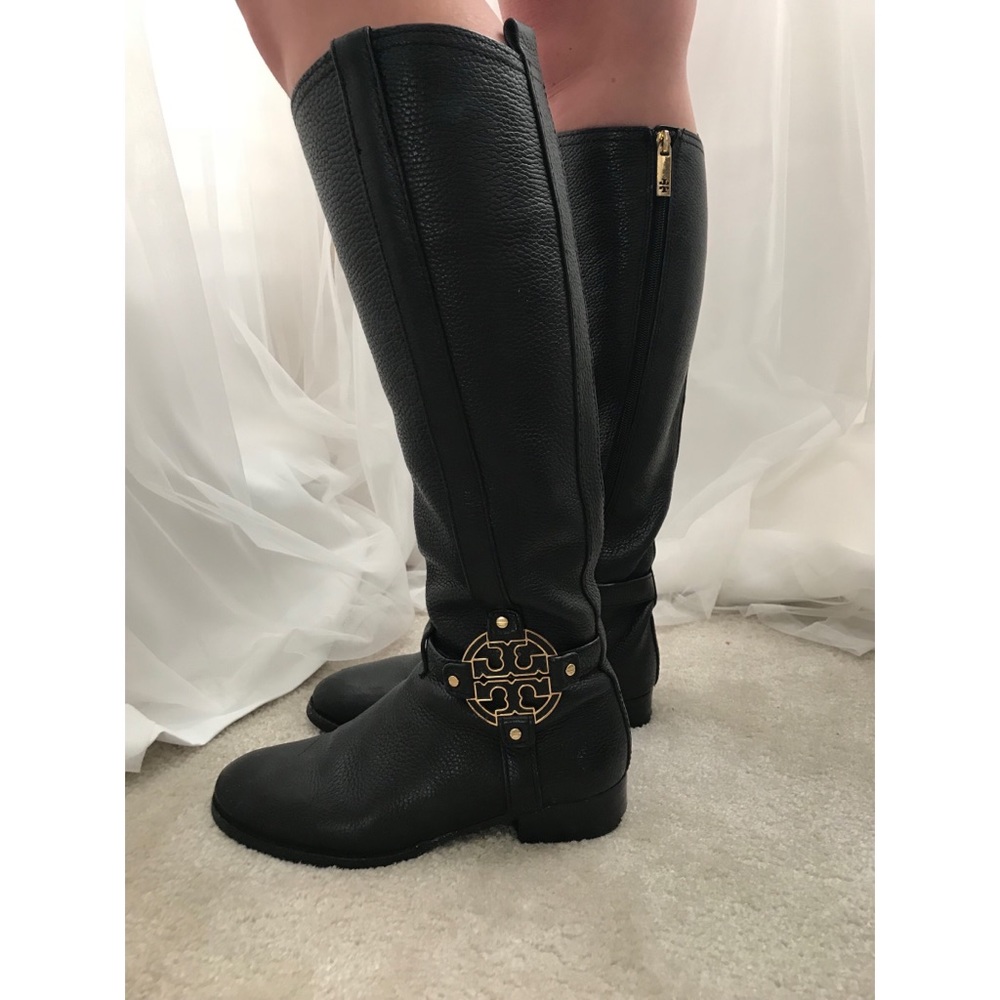 Black Tory Burch boots size 7.5